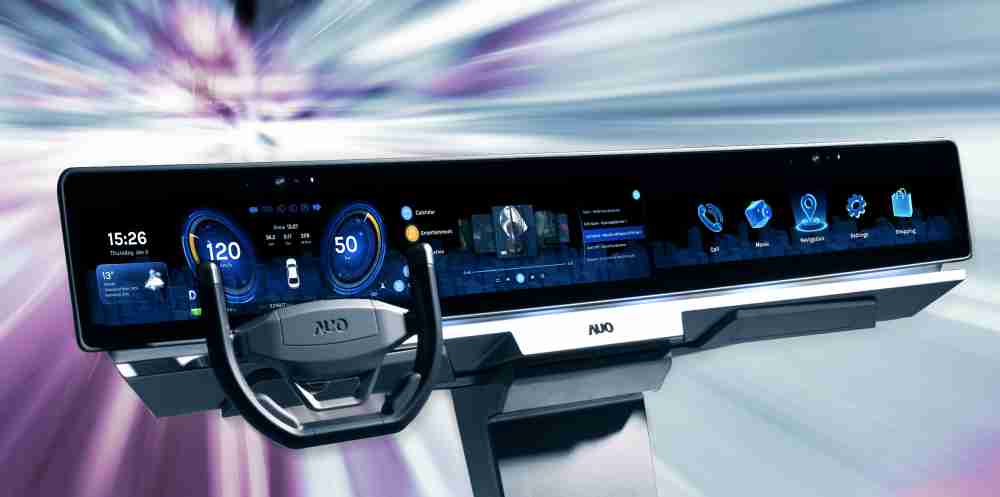 尊时凯龙开拓前瞻显示技术创新应用，，结合优异整合设计能力，，，，开发智能车载FIDM Plus一体化显示方案，，，，让驾驶操作与车内娱乐体验再进化